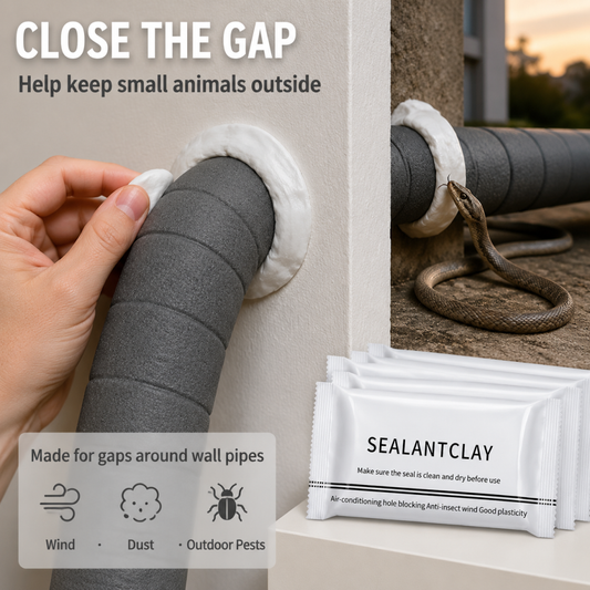 Waterproof Sticky Sealant Clay for Wall Holes & Pipe Gaps