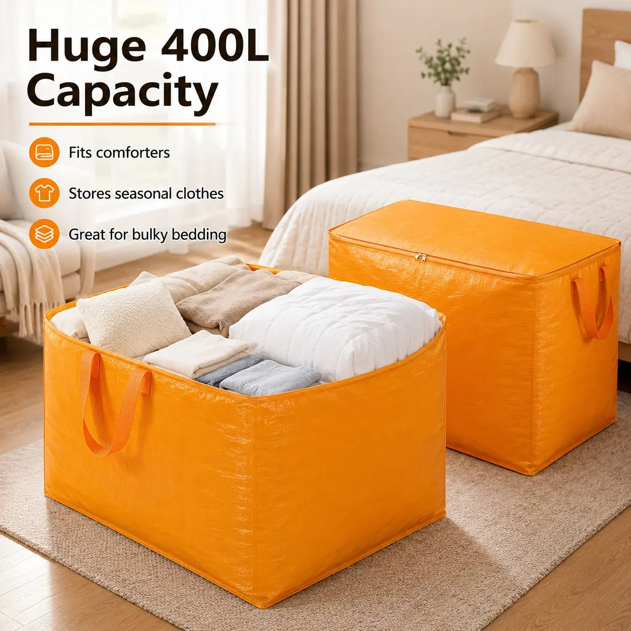 300L Extra Large Moving & Storage Bag
