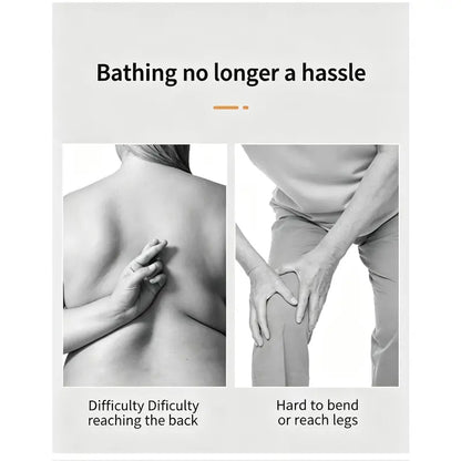 Silicone Shower Foot Scrubber Mat with Wall