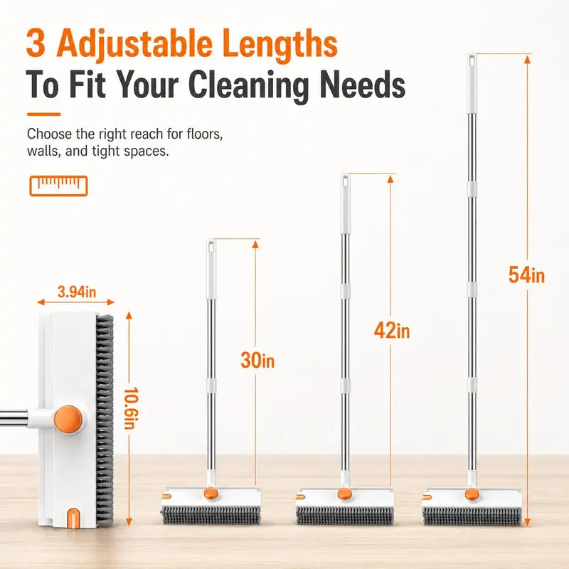 3-in-1 Floor Scrub Brush