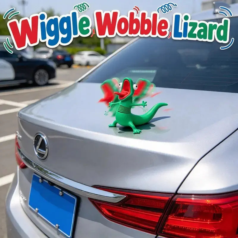 Lightweight Swinging Lizard Ornament with Seamless Glue