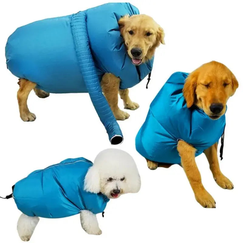 Portable Quick-Dry Pet Bath Drying Bag
