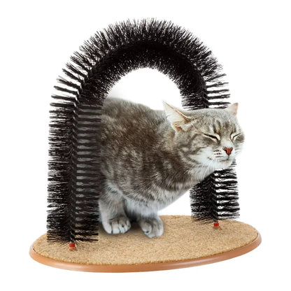 Petmaker Self-Grooming Cat Arch & Bristle Massage Brush