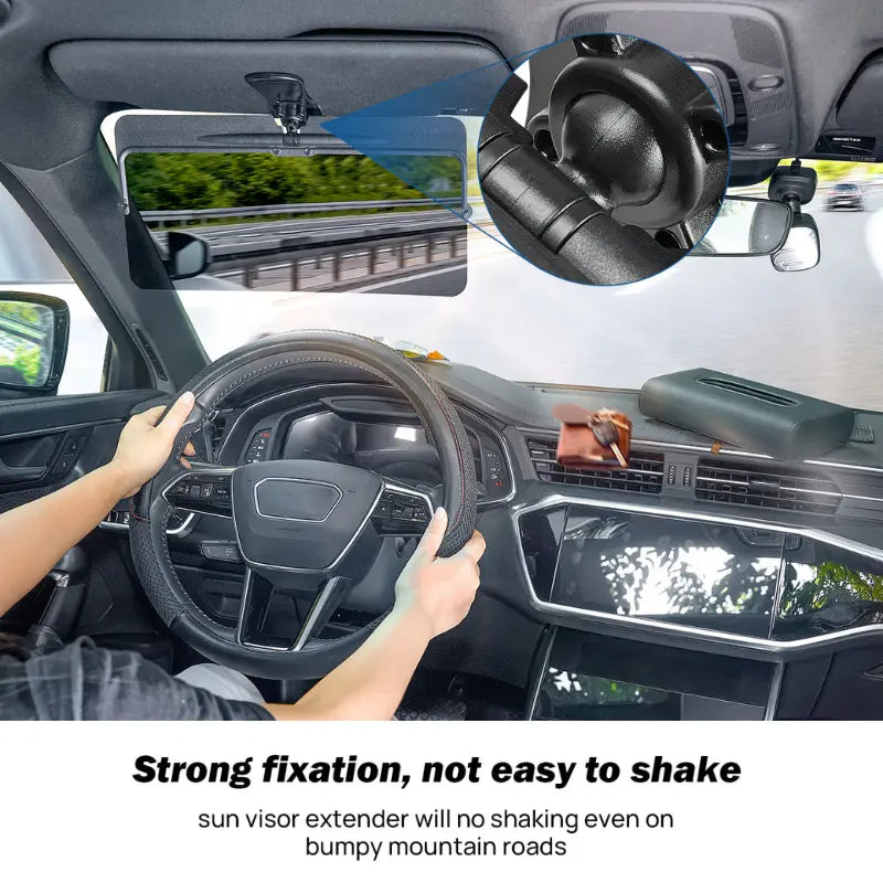 Universal Anti-Glare Polarized Car Sun Visor Extender