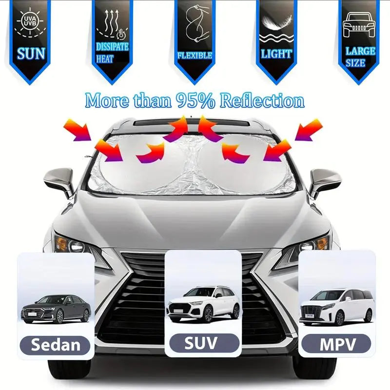 Thermal Windshield Sunshade Cover