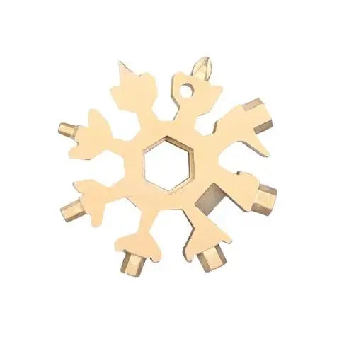 18-in-1 Stainless Steel Snowflake Multi-Tool