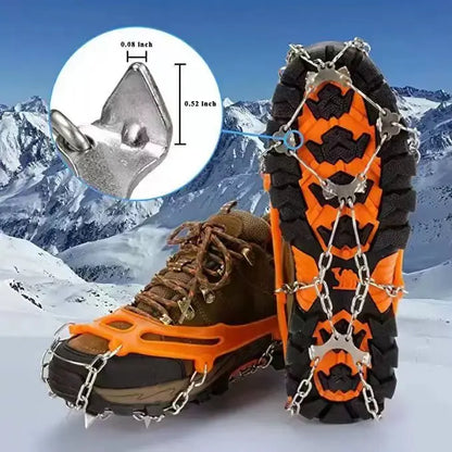 Universal Anti-Slip Ice Cleats for Shoes & Boots
