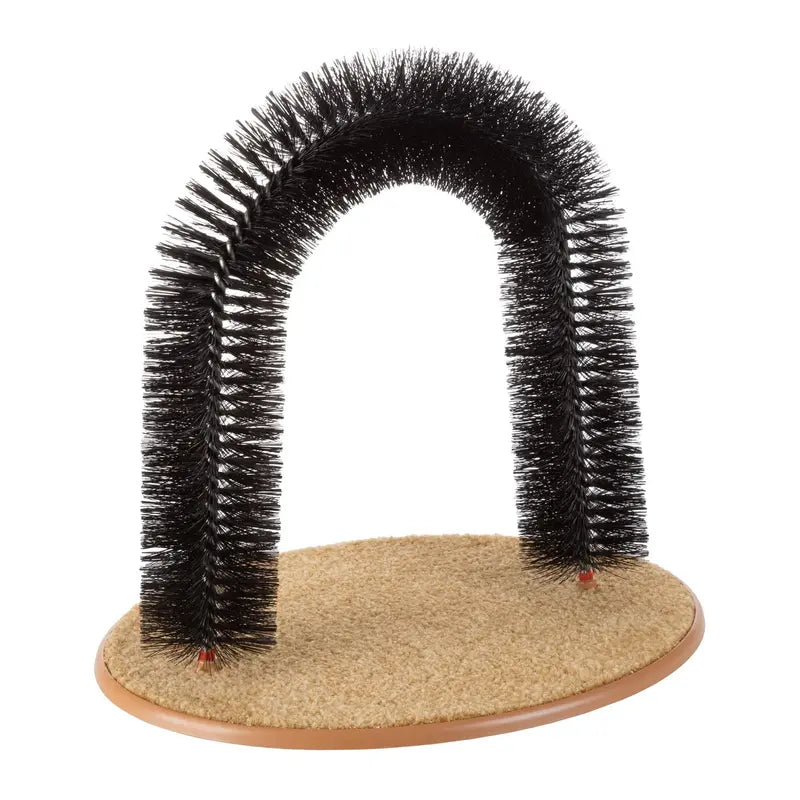 Petmaker Self-Grooming Cat Arch & Bristle Massage Brush