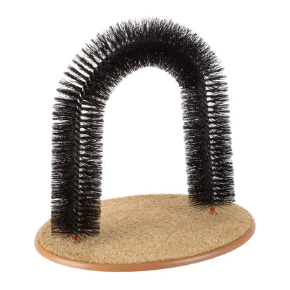 Petmaker Self-Grooming Cat Arch & Bristle Massage Brush