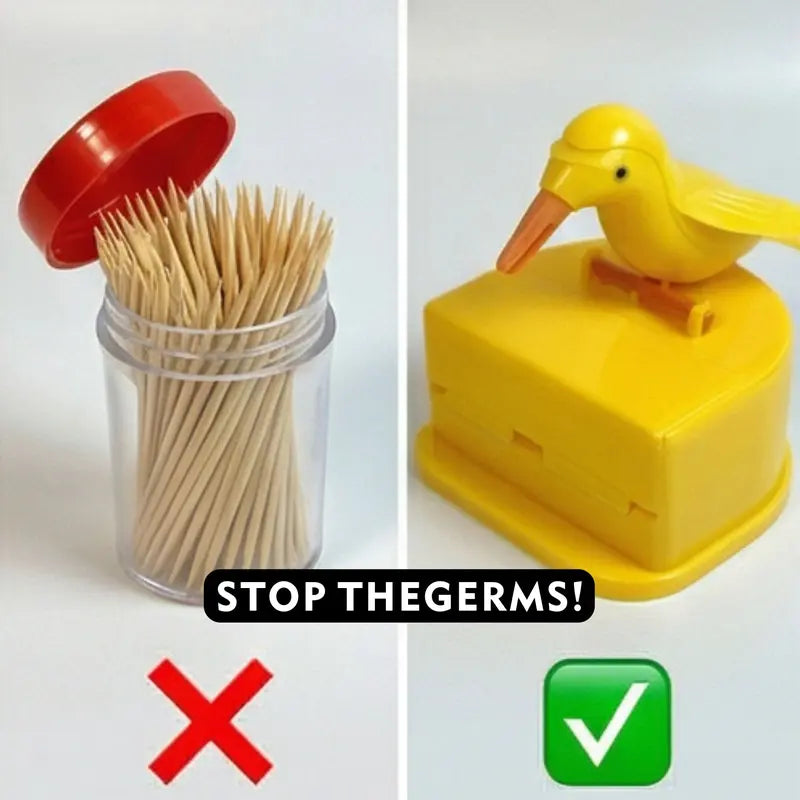 Automatic Pecking Bird Toothpick Dispenser