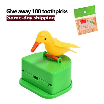 Automatic Pecking Bird Toothpick Dispenser