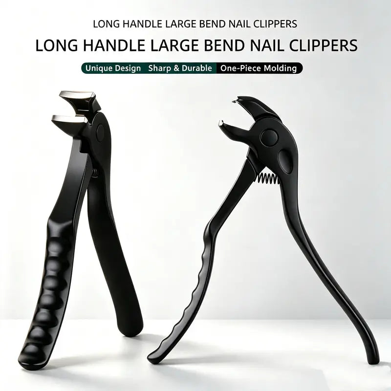 3-Piece Heavy-Duty Curved Nail Clipper Set