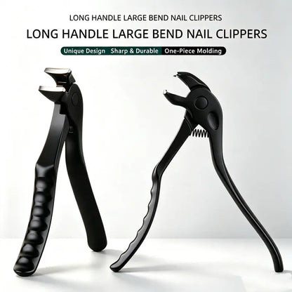 3-Piece Heavy-Duty Curved Nail Clipper Set