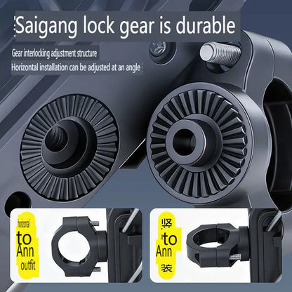 Adjustable Anti-Theft Motorcycle & Bike Cup Holder