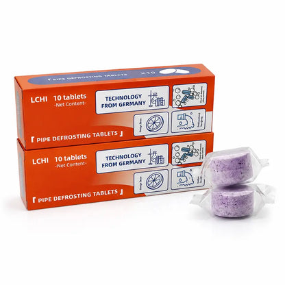 Multi-Use Pipe Cleaner Tablets for Drains, Washers & Septic