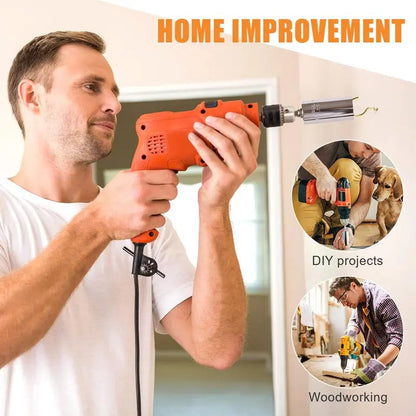 Universal Grip Socket Set with Power Drill Adapter