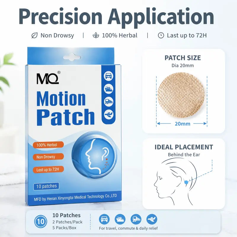 Herbal Motion Sickness Patches