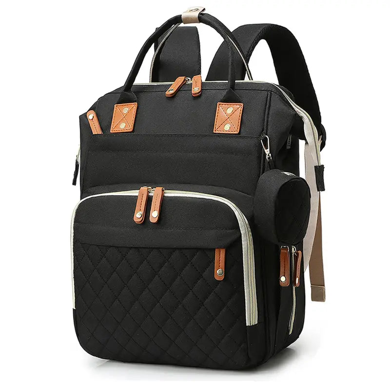 Multifunctional Diaper Backpack with USB Charging Port