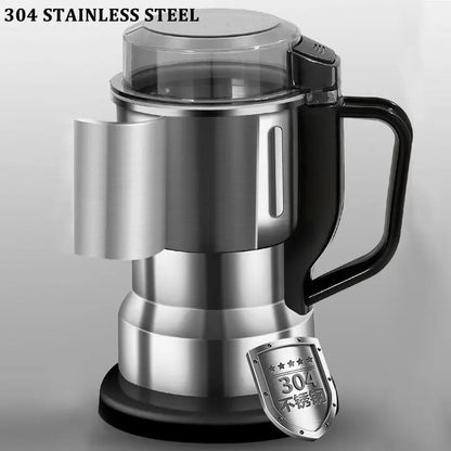 Multi-Function Stainless Steel Coffee & Grain Grinder