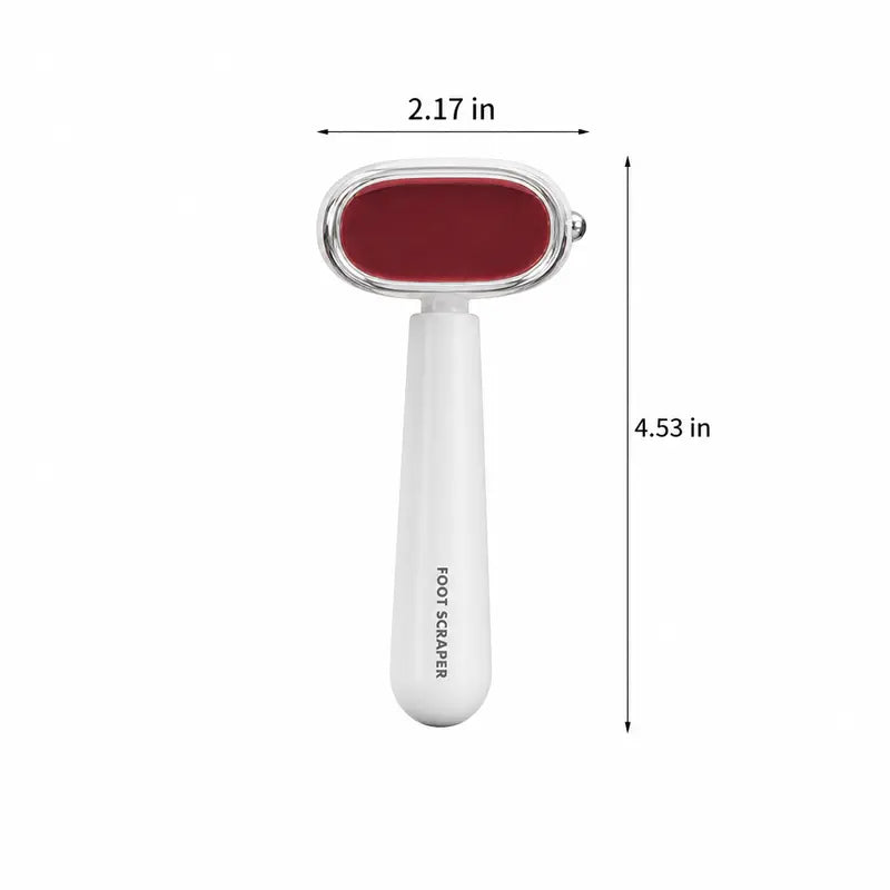 Dual-Sided Stainless Steel Foot Callus Remover & Pedicure Scraper