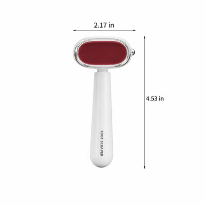 Dual-Sided Stainless Steel Foot Callus Remover & Pedicure Scraper