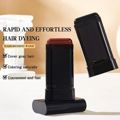 Waterproof Gray Coverage Hair Dye Wand 2-Pack