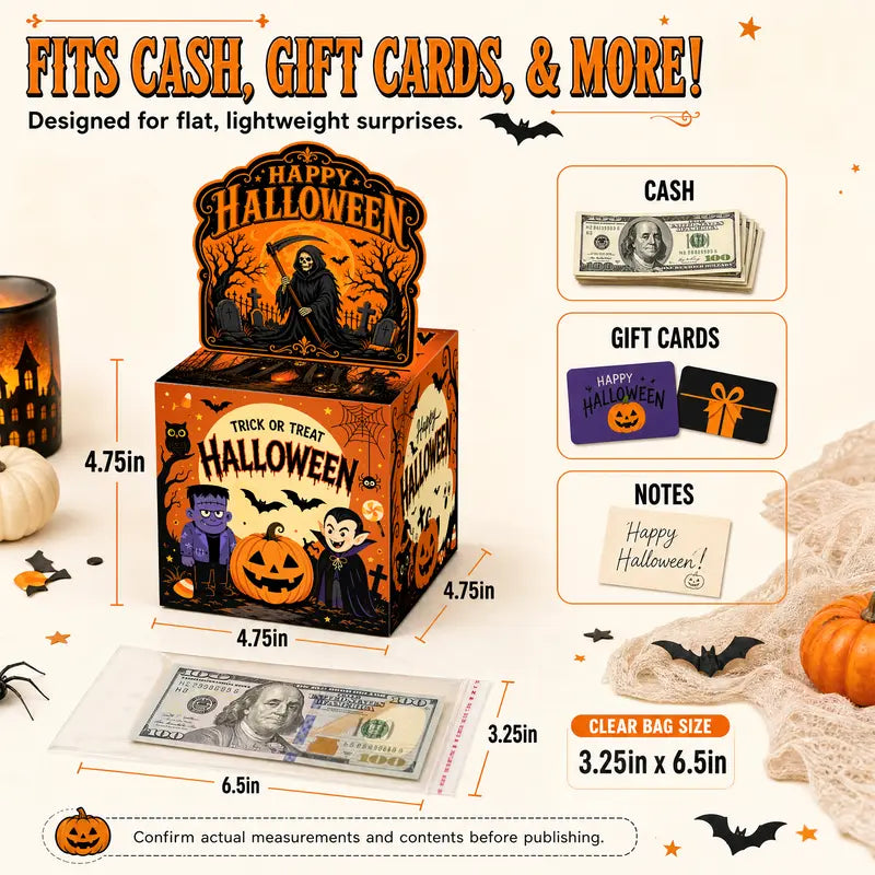 Halloween Pull-Out Surprise Gift Box