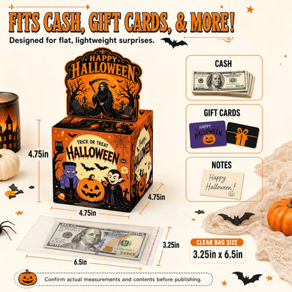 Halloween Pull-Out Surprise Gift Box