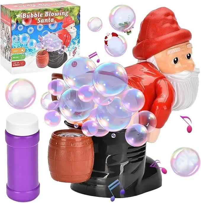 Farting Santa Christmas Bubble Machine