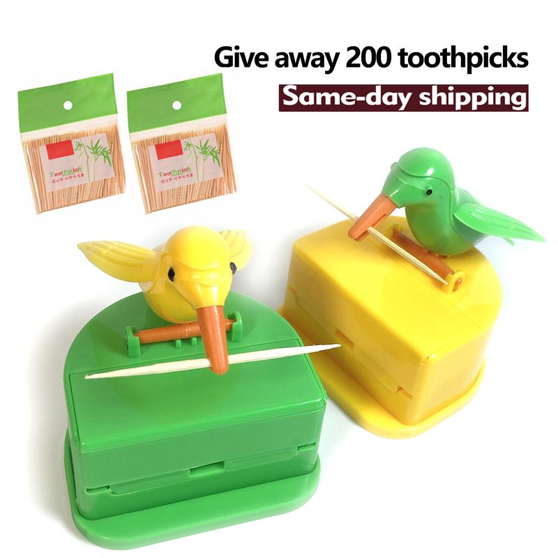 Automatic Pecking Bird Toothpick Dispenser