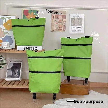 Lightweight Foldable Shopping Trolley