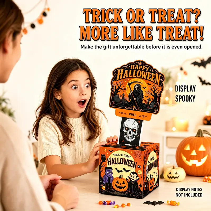 Halloween Pull-Out Surprise Gift Box