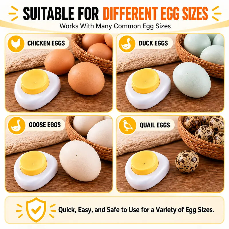 [2-Pack] Stainless Steel Egg Piercer Tool