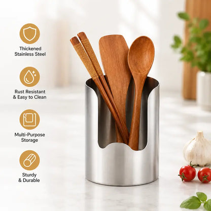 Thickened Rust-Resistant Kitchen Countertop Utensil Organizer