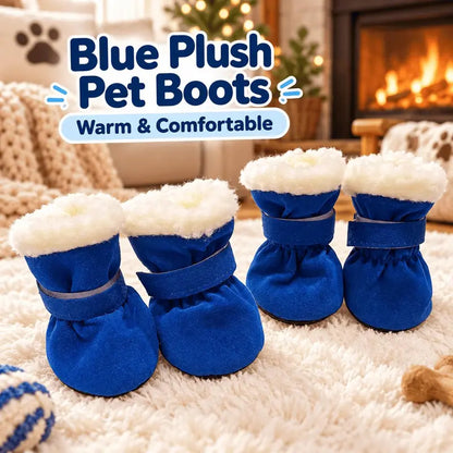 Soft Velvet Puppy Booties