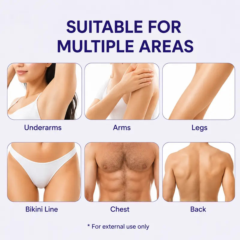 Gentle Hair Removal Cream for Sensitive Skin