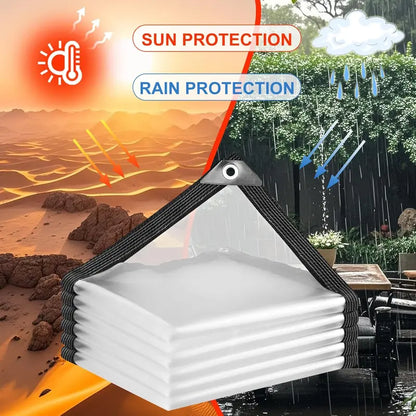 Heavy-Duty Clear Waterproof Tarps