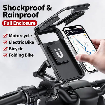 Waterproof Outdoor Sports Bike Phone Mount Case