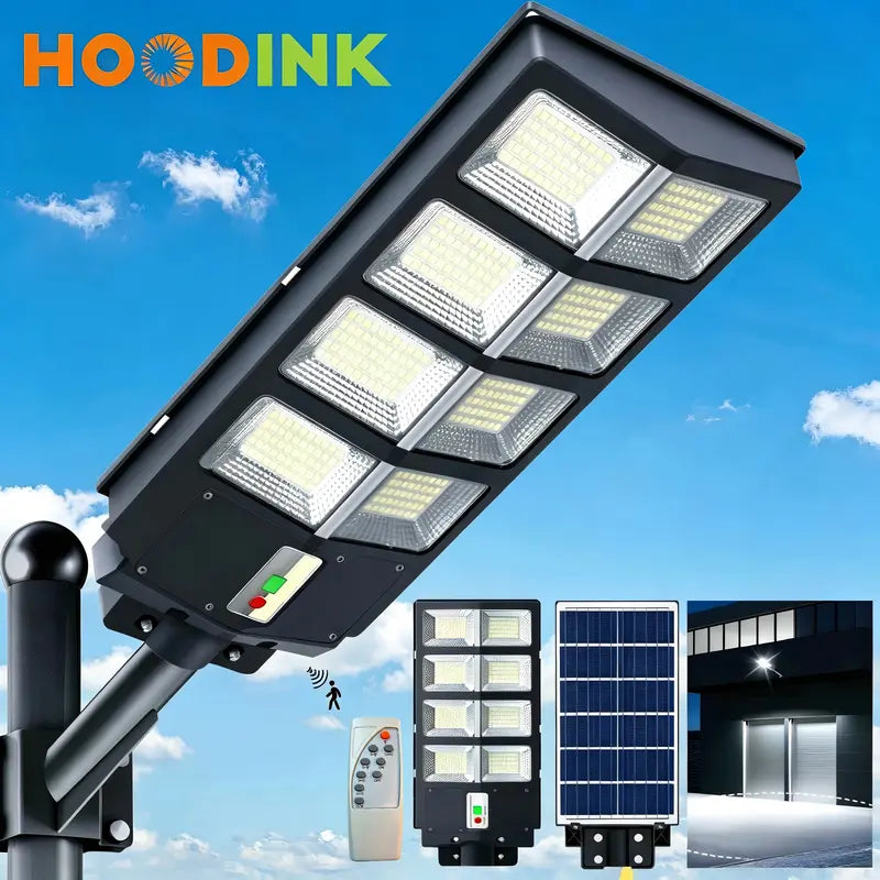 Solar Street Light Outdoor 3 Modes LED Motion Sensor Security Wall Lamp for Garden Yard Porch Decor