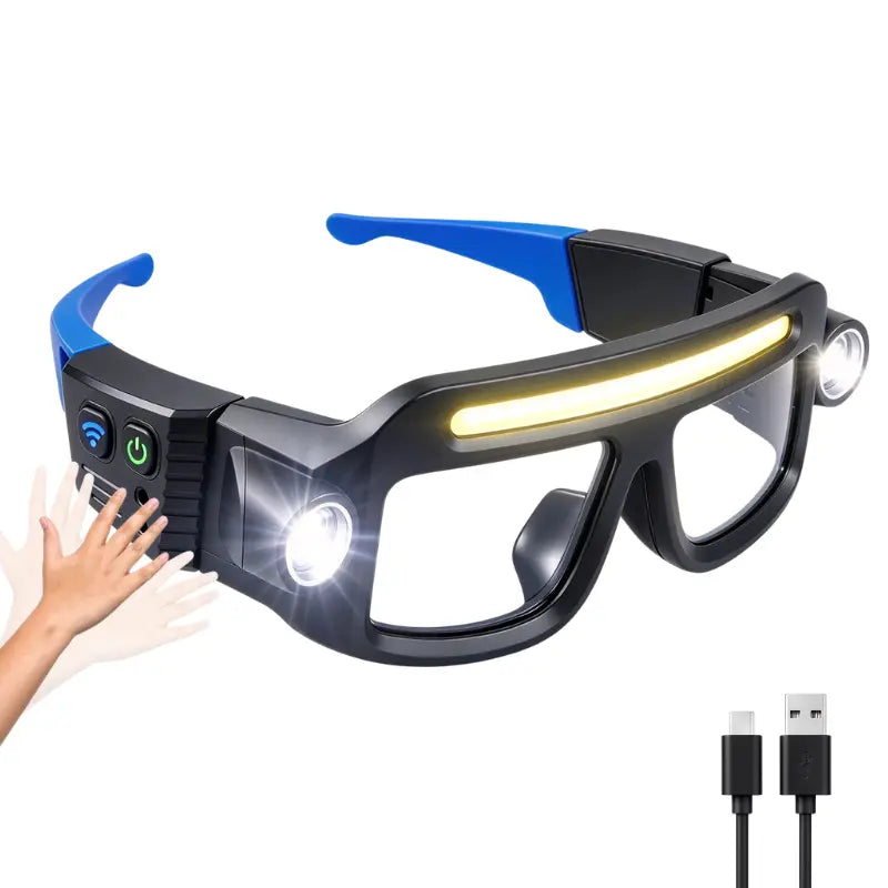 Rechargeable LED Headlamp Glasses