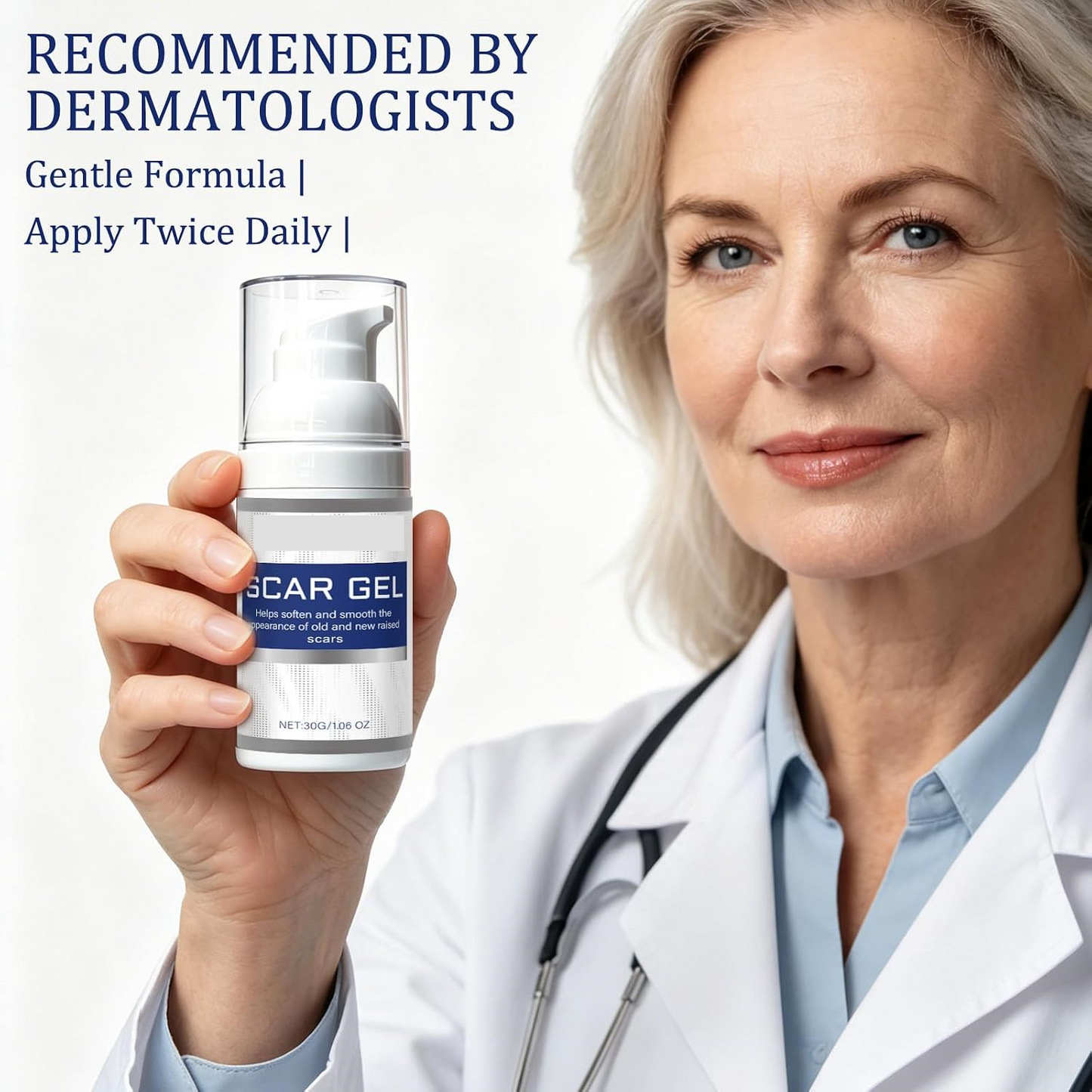 Silicone Scar Care Gel for Face & Body
