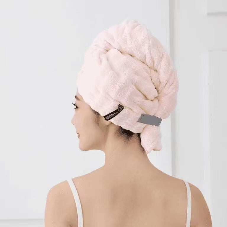 Microfiber Quick-Dry Hair Towel Wrap