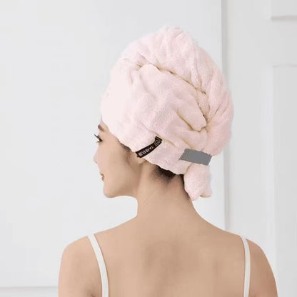 Microfiber Quick-Dry Hair Towel Wrap