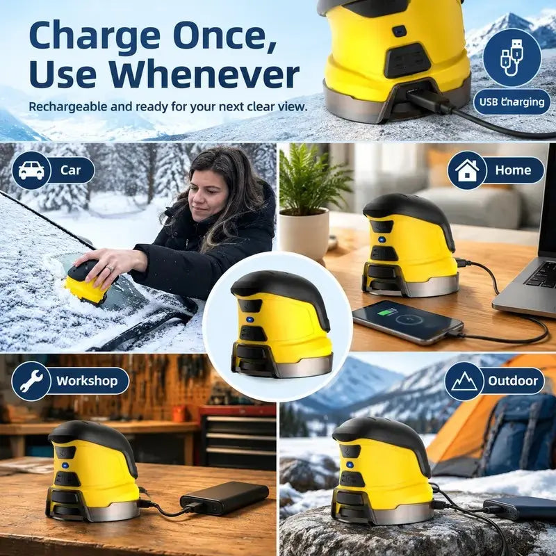 Electric Ice Scraper for Car Windshield
