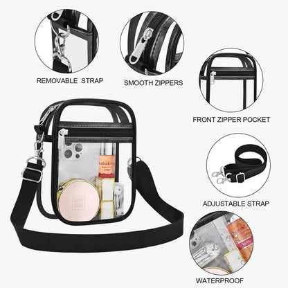 Clear Stadium Crossbody Bag