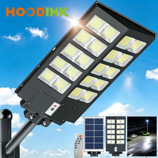Solar Street Light Outdoor 3 Modes LED Motion Sensor Security Wall Lamp for Garden Yard Porch Decor