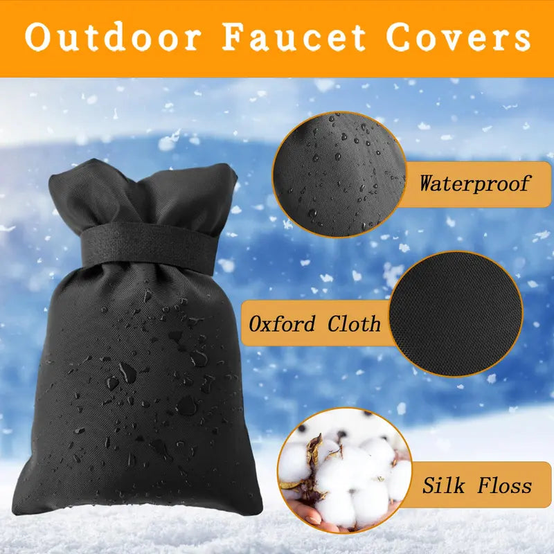 Insulated Outdoor Faucet Covers | 4, 6 or 8 Pack