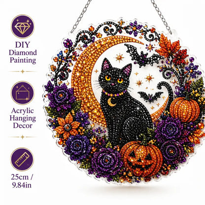 Halloween Christmas DIY Diamond Painting Suncatcher Kit
