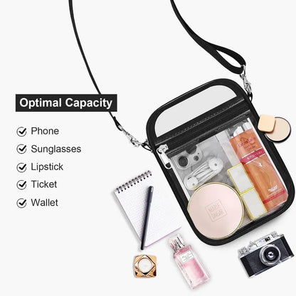 Clear Stadium Crossbody Bag