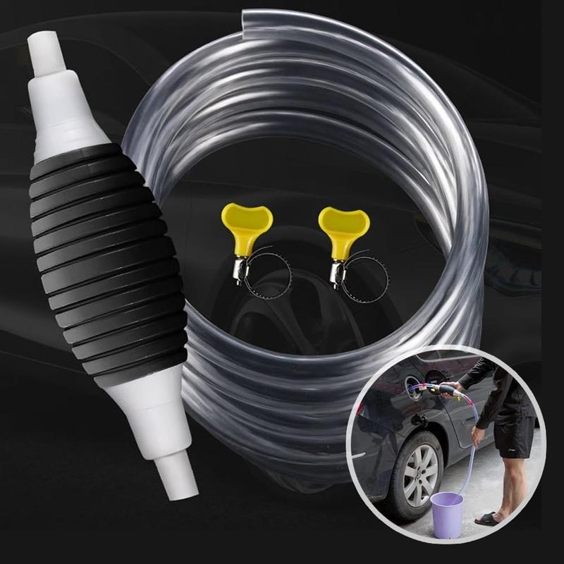 2-in-1 Manual Oil & Fluid Transfer Siphon Pump